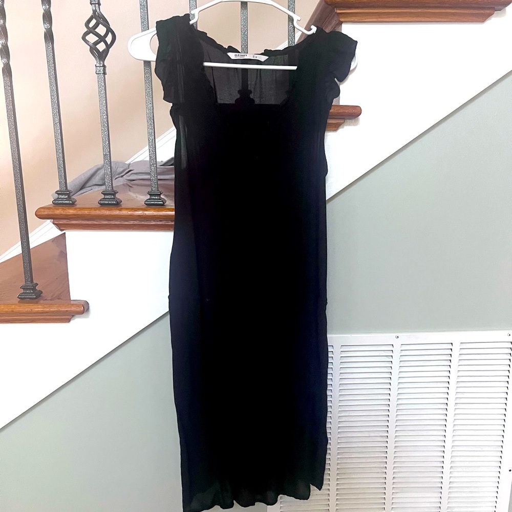 Black Bathing Suit Cover (S)
